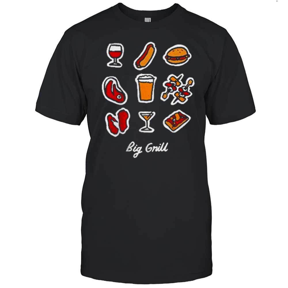 Big Grill Black T-Shirt