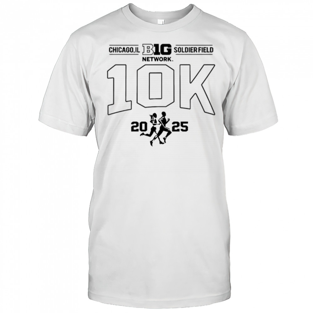 Big Ten Network 10k Chicago Soldier Field 2025 shirt