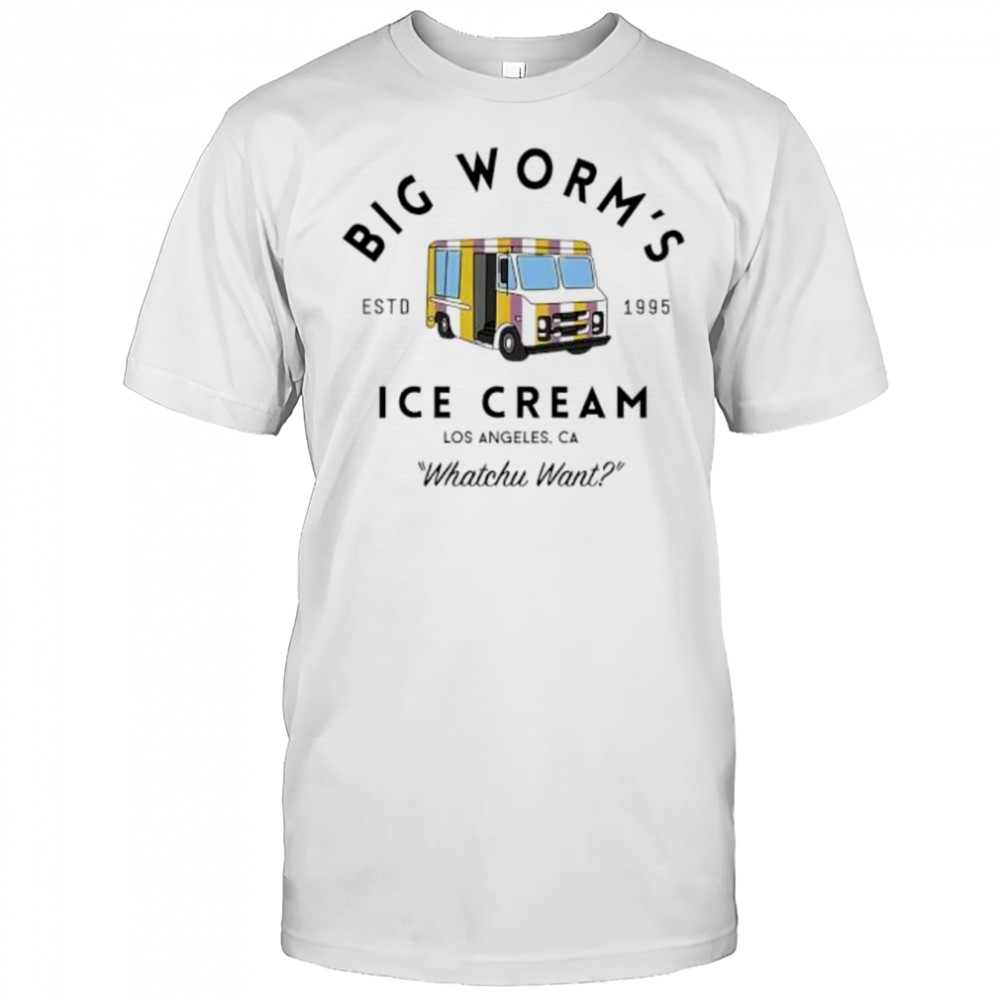 Big Worm’s Ice Cream estd 1995 shirt