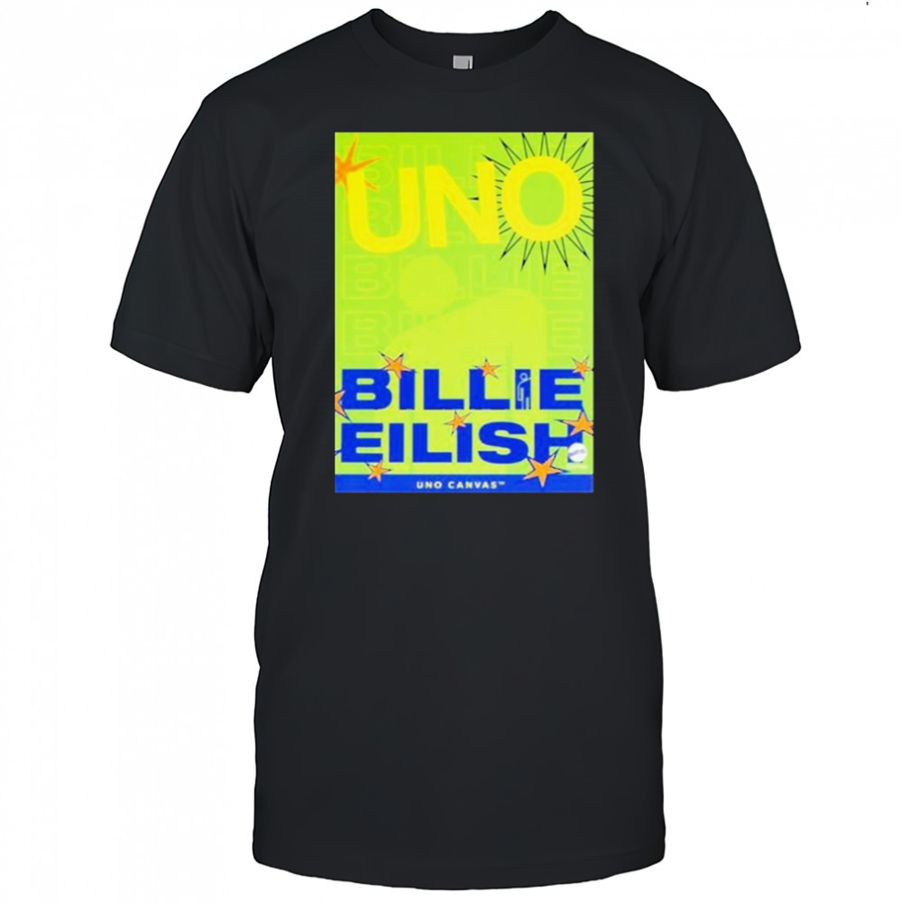 Billie Eilish Uno Canvas T-Shirt