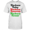 Blackness Today Blackness Tomorrow Blackness Forever T-Shirt