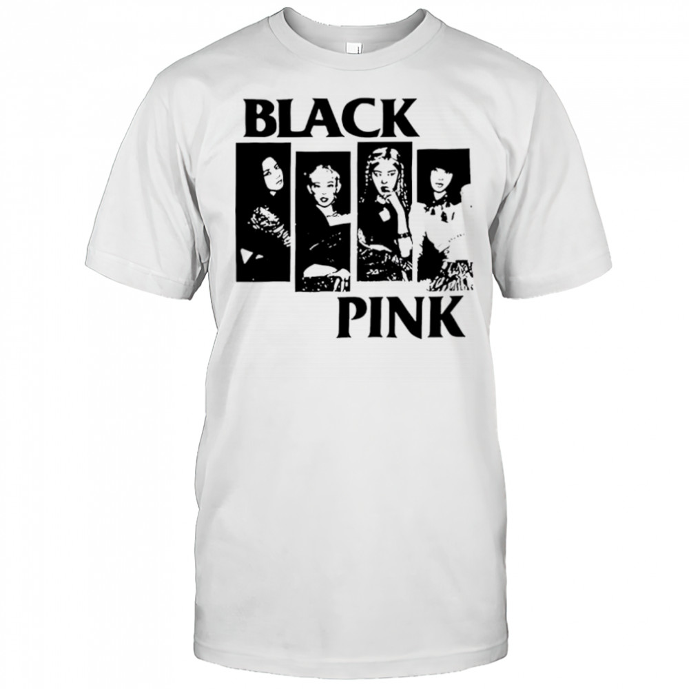 Blackpink black flag parody Kpop lover shirt