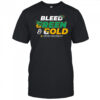 Bleed green and gold Tiffin University shirt