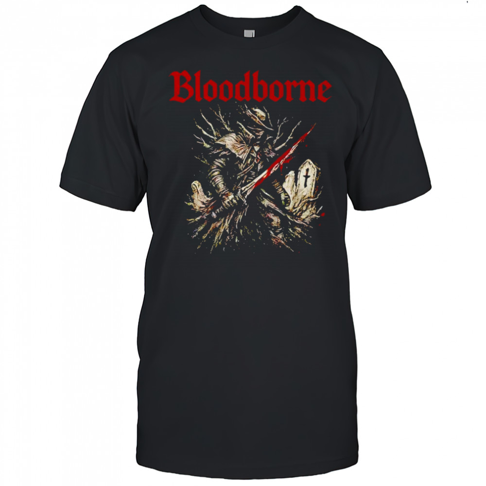 Bloodborne knight shirt