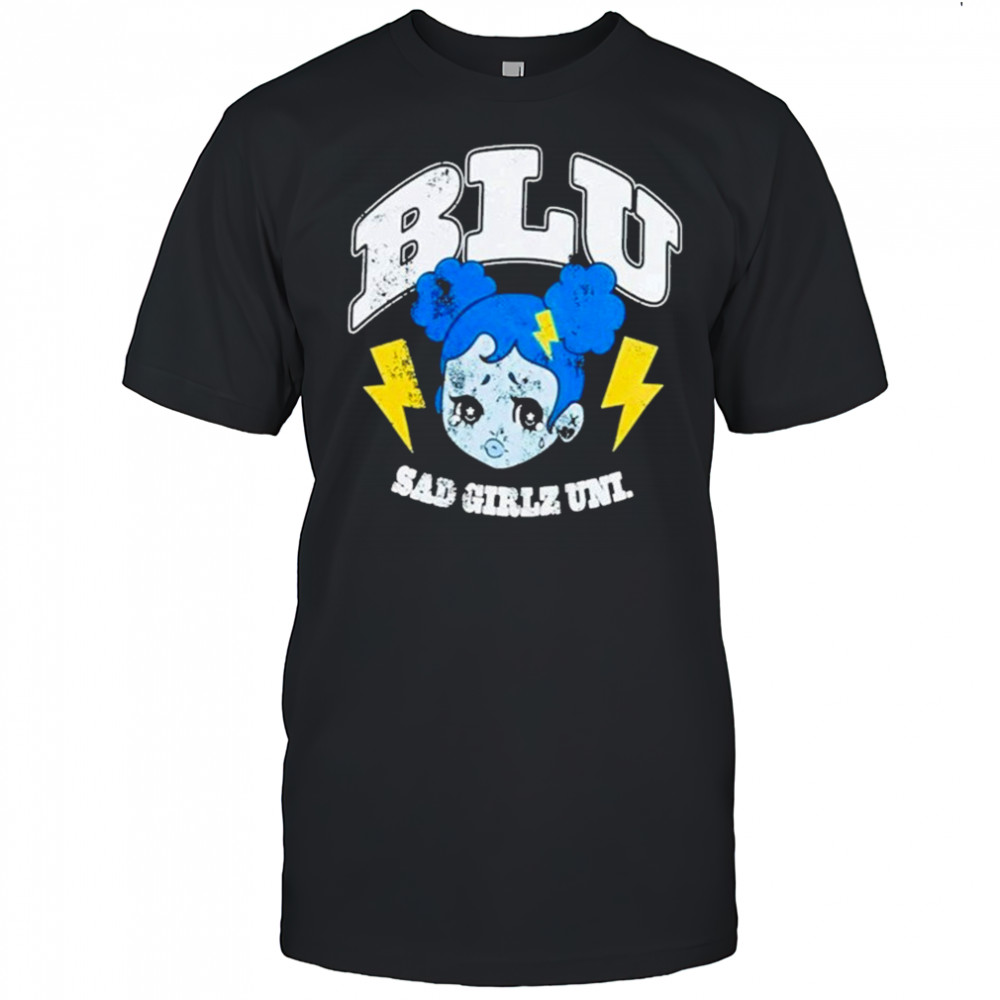 BLU Sad Girlz Uni Boyfriend T-Shirt