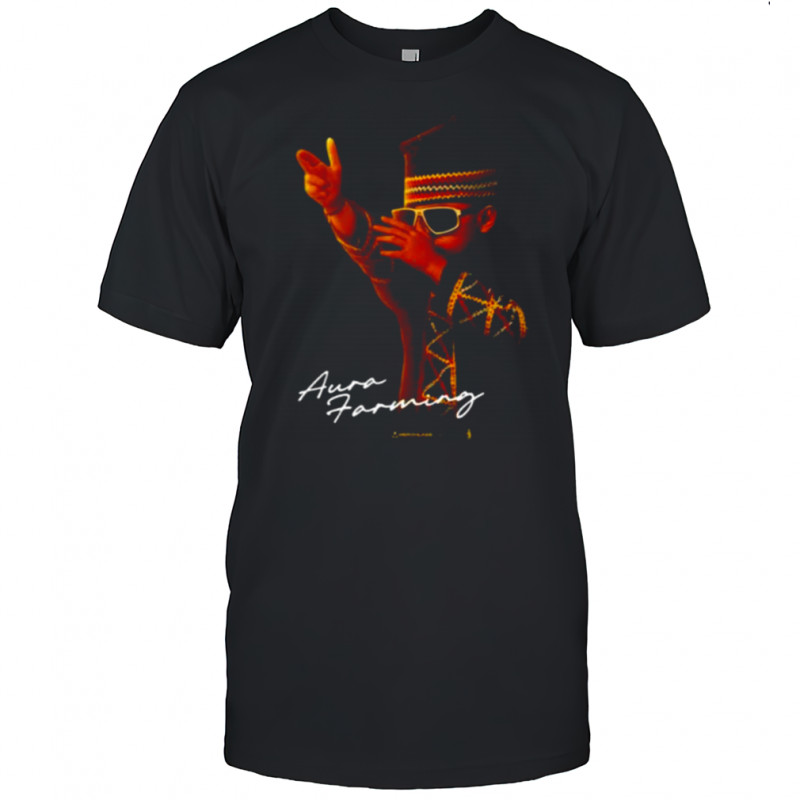 Boat Kid Aura Glowing Midweight T-Shirt