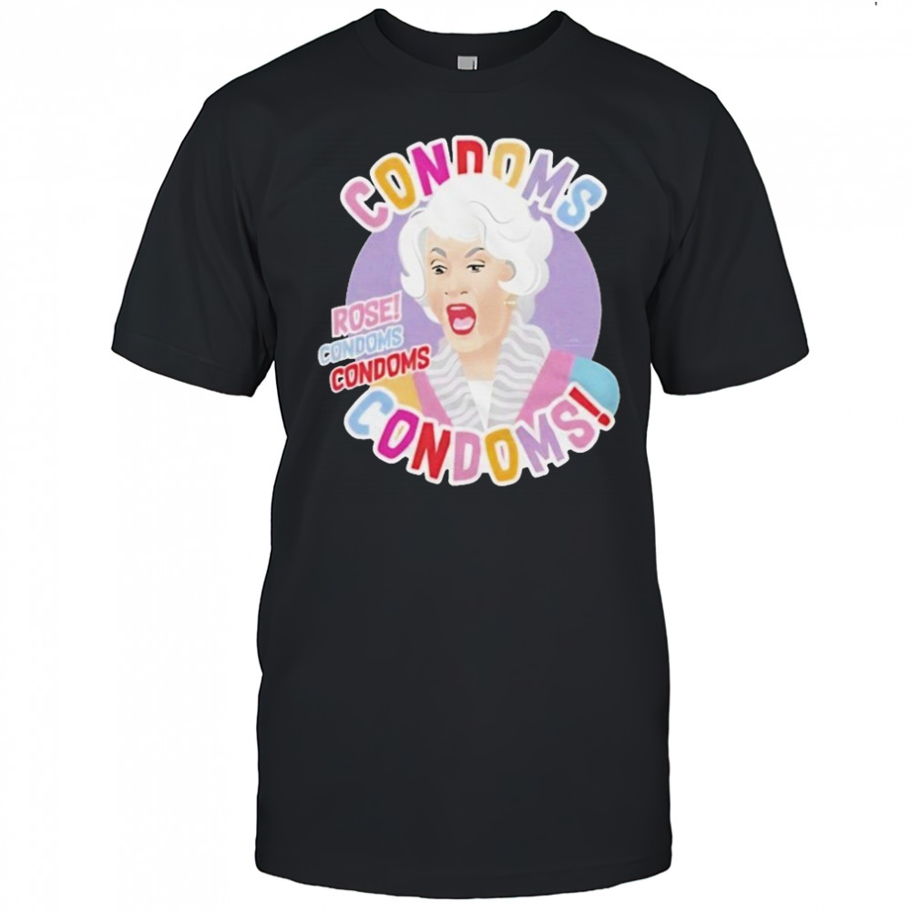Bold Condoms Rose T-shirt