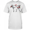 Boxing skeletons shirt