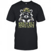 Bruh Raccoon Trash Racoon Camo Hat Youth Teens Kids Lover shirt