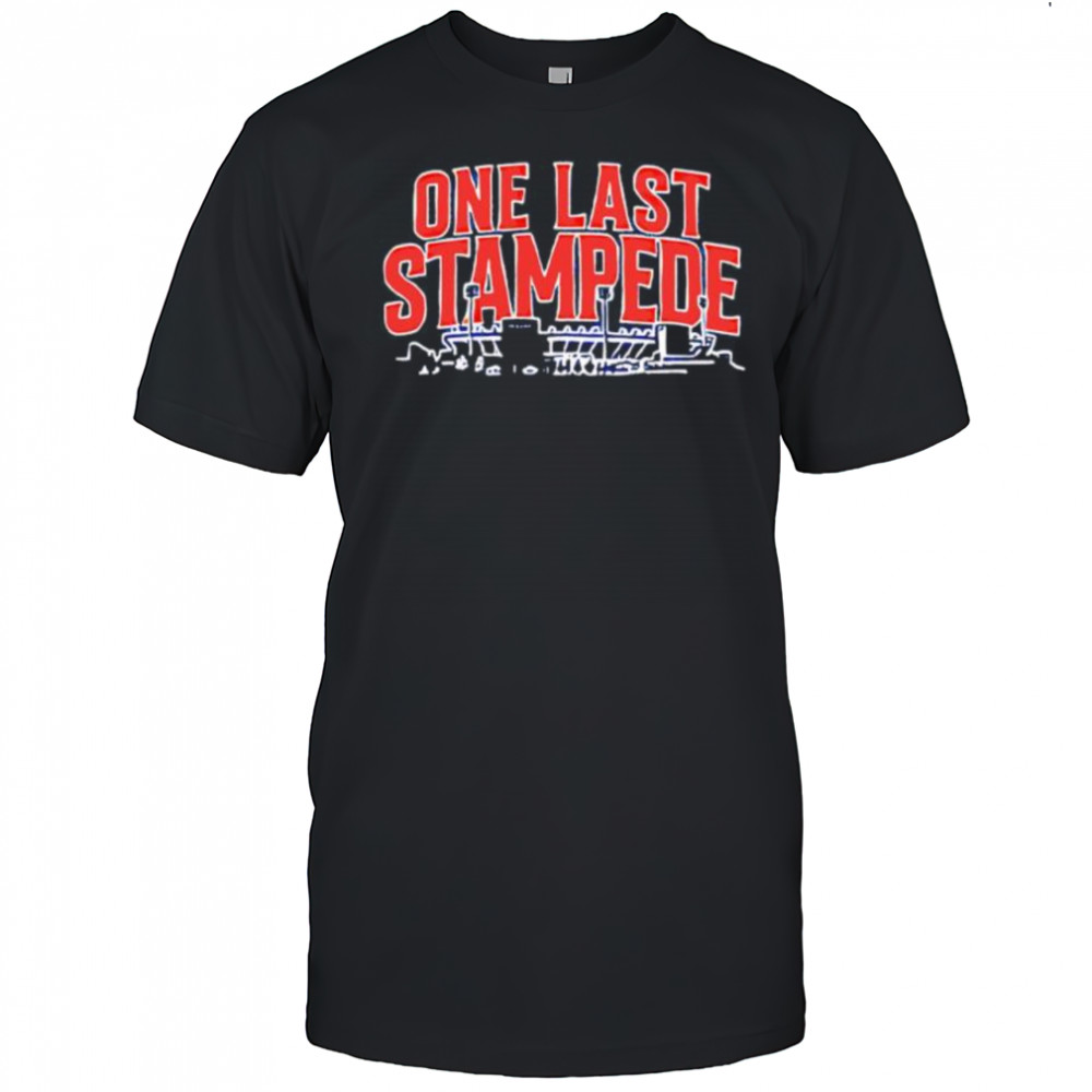 Buffalo Bills One Last Stampede shirt