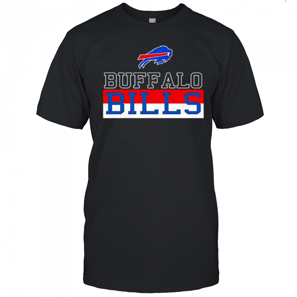 Buffalo Bills Reversible Wordmark Crew shirt