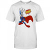 Bugs Bunny Superman Pow funny shirt