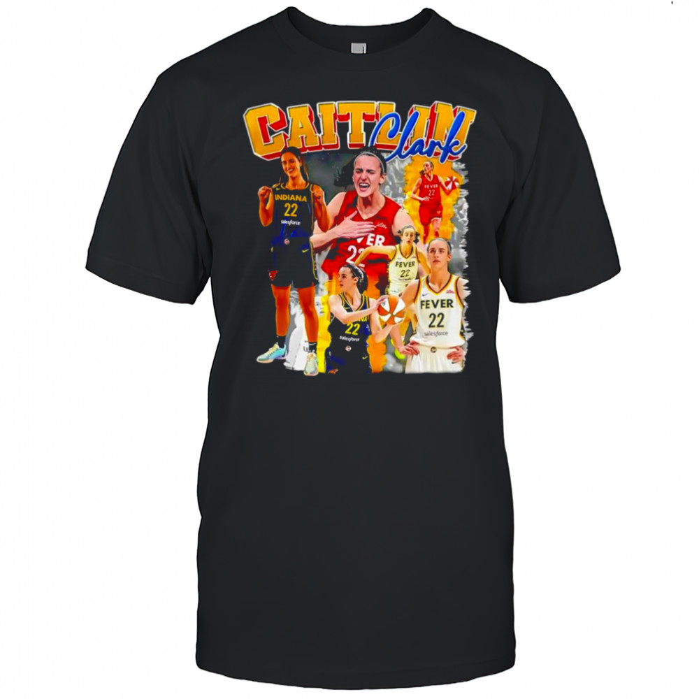 Caitlin Clark Fever basketball graphic shirt