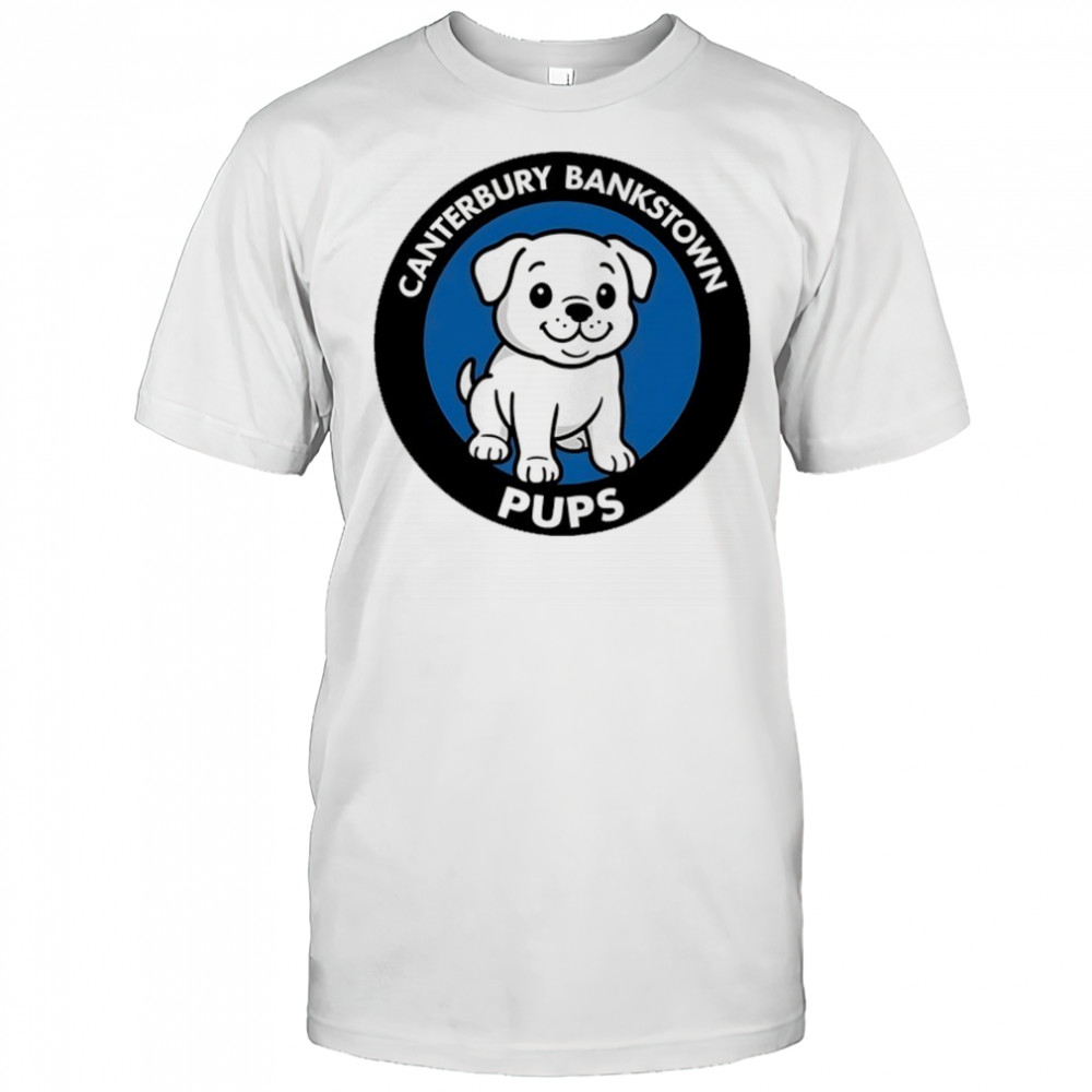 Canterbury Bankstown Pups logo shirt