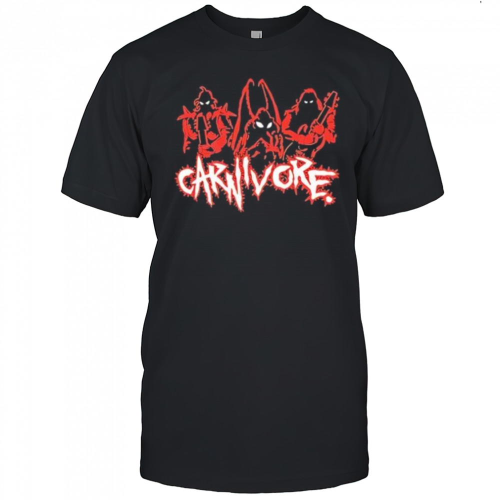 Carnivore let us prey shirt