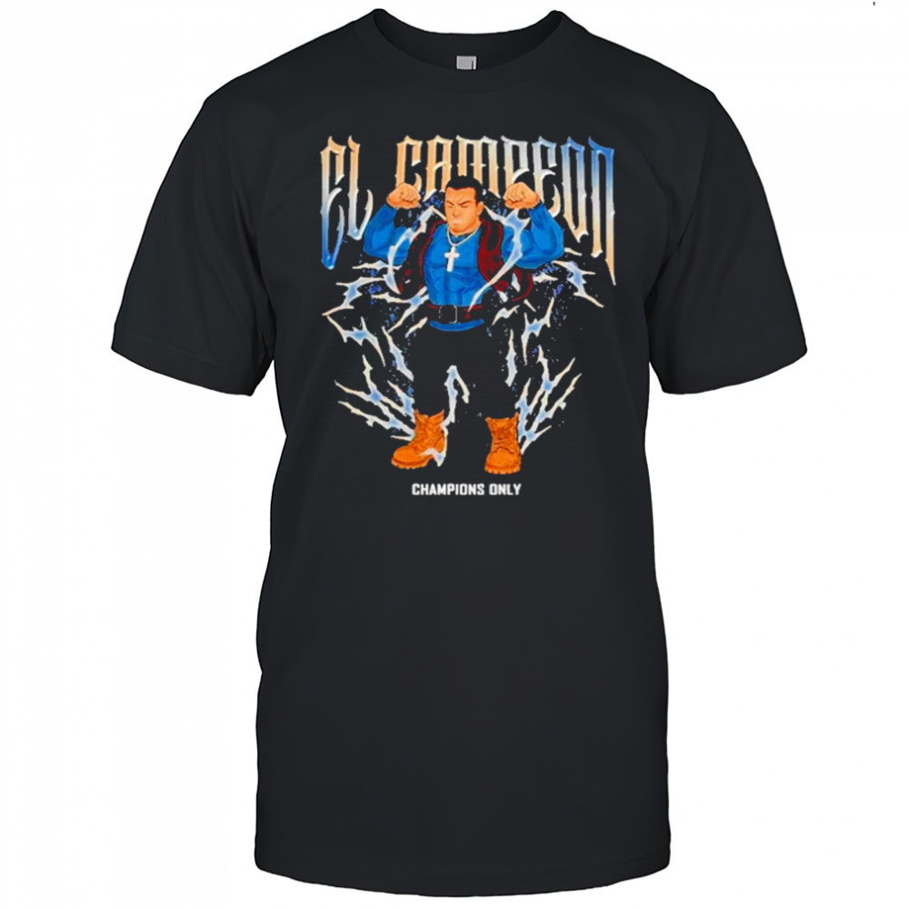Champions Only El Campeon Anime T-Shirt