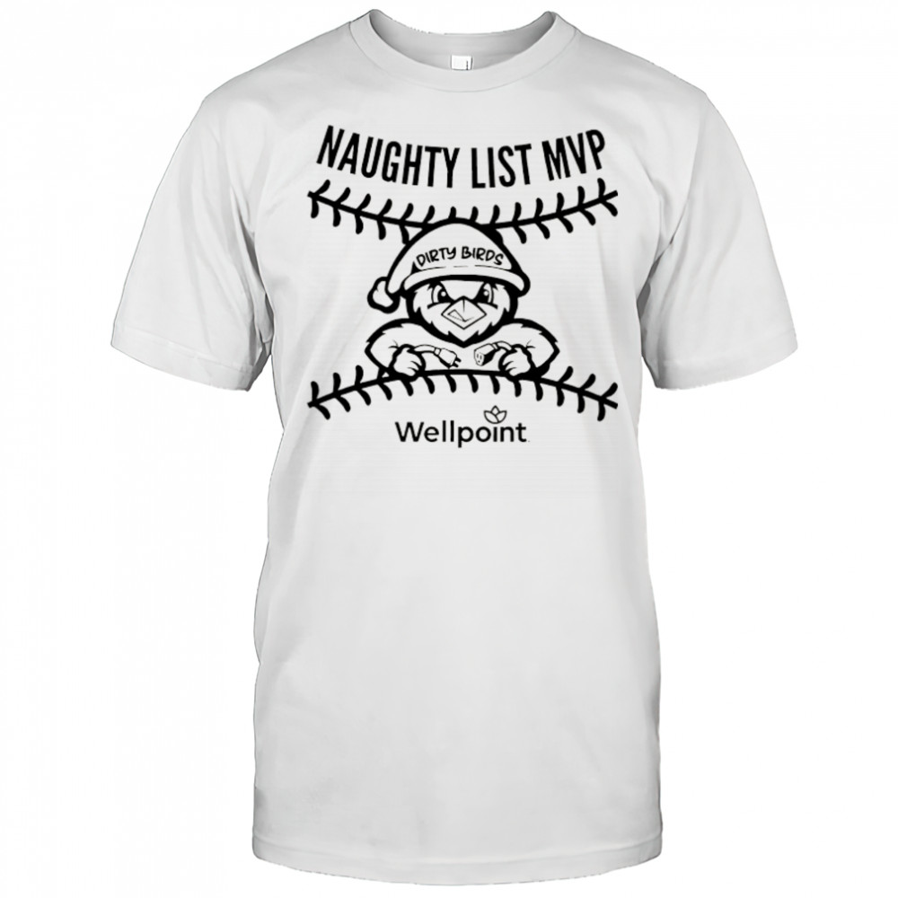 Charleston Dirty Birds Naughty list MVP shirt