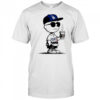 Charlie Brown Los Angeles Dodgers cofflee shirt