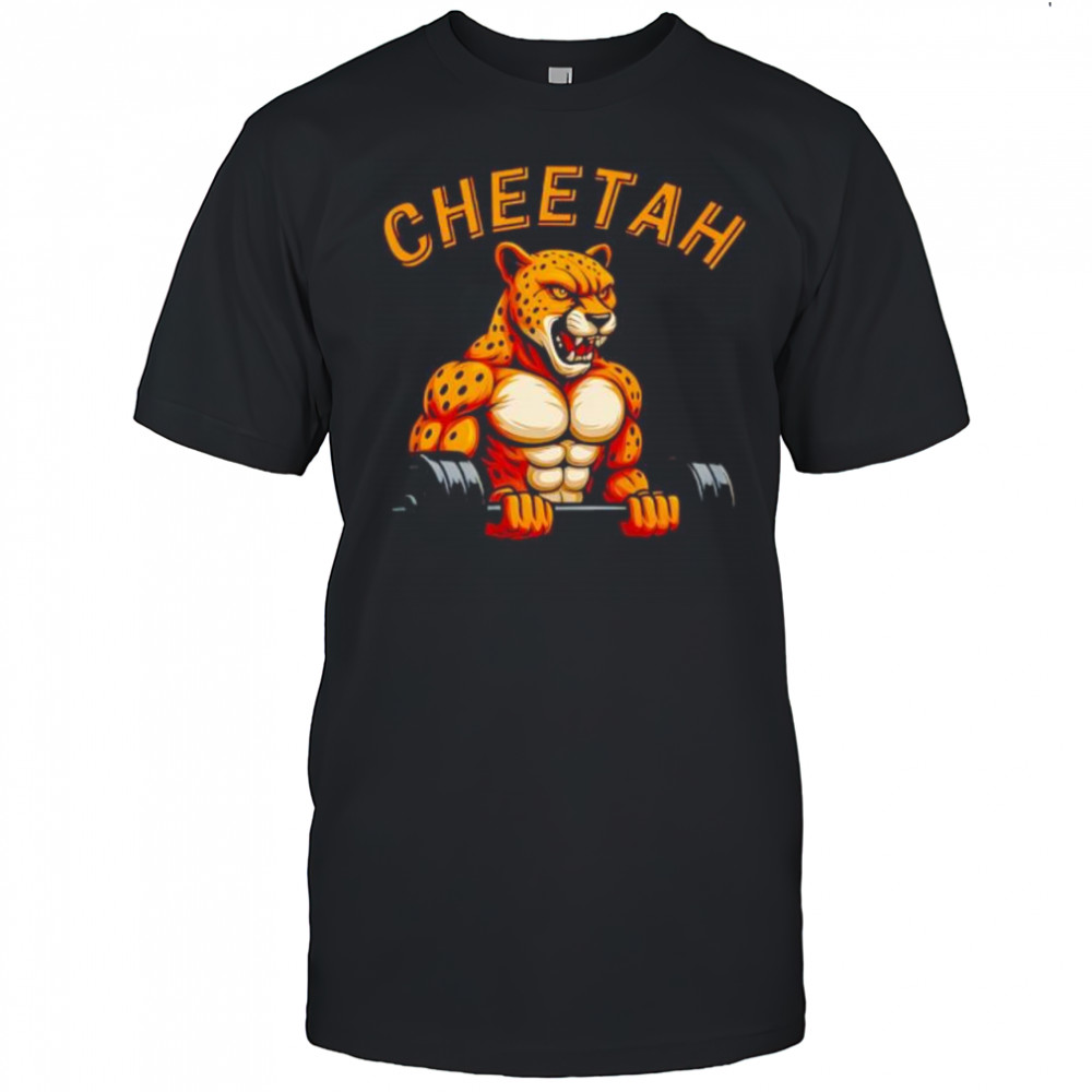Cheetah Gym Weightlifting shirt