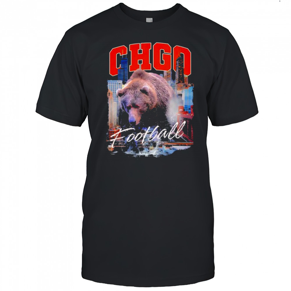 CHGO Football Chicago Bears Skyline City shirt
