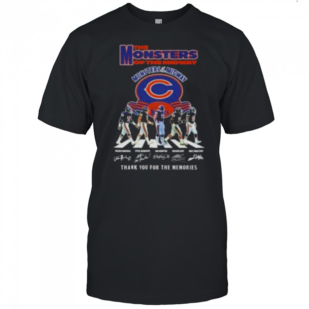 Chicago Bears The Monsters Of The Midway Abbey Road Shirt