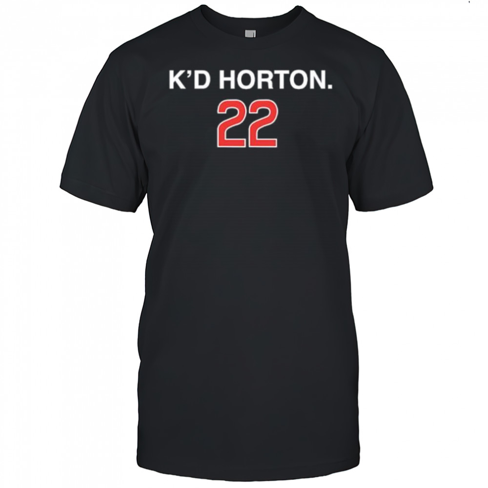 Chicago Cubs K’d Horton 22 shirt