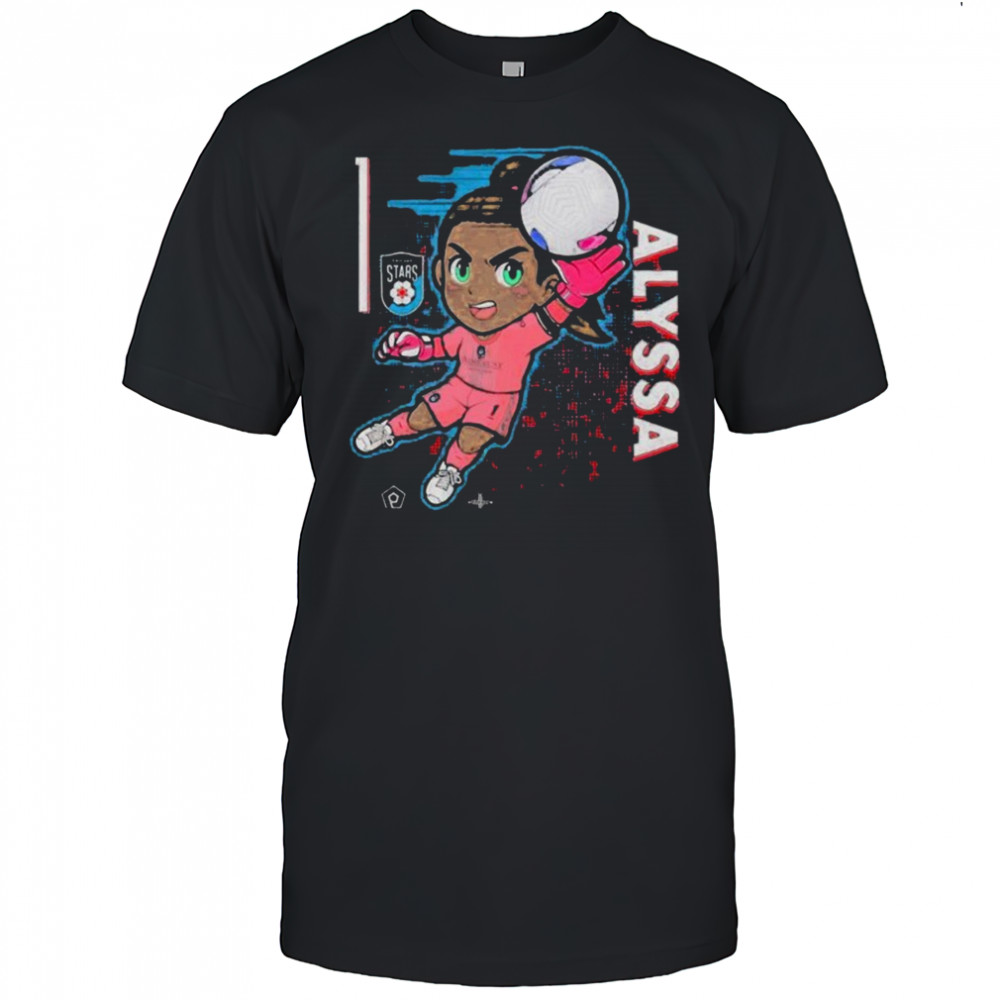 Chicago Stars Alyssa Naeher Caricature T-Shirt