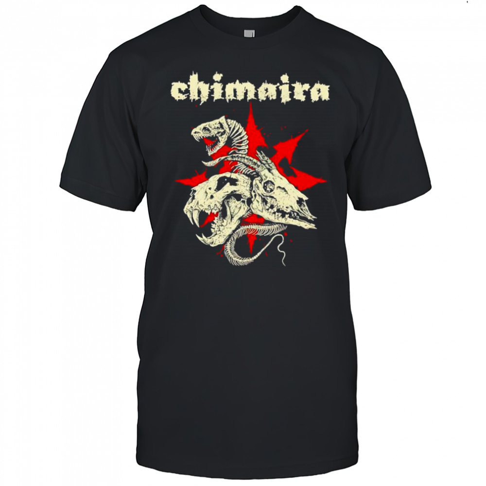 Chimairaband Chimaira skull shirt
