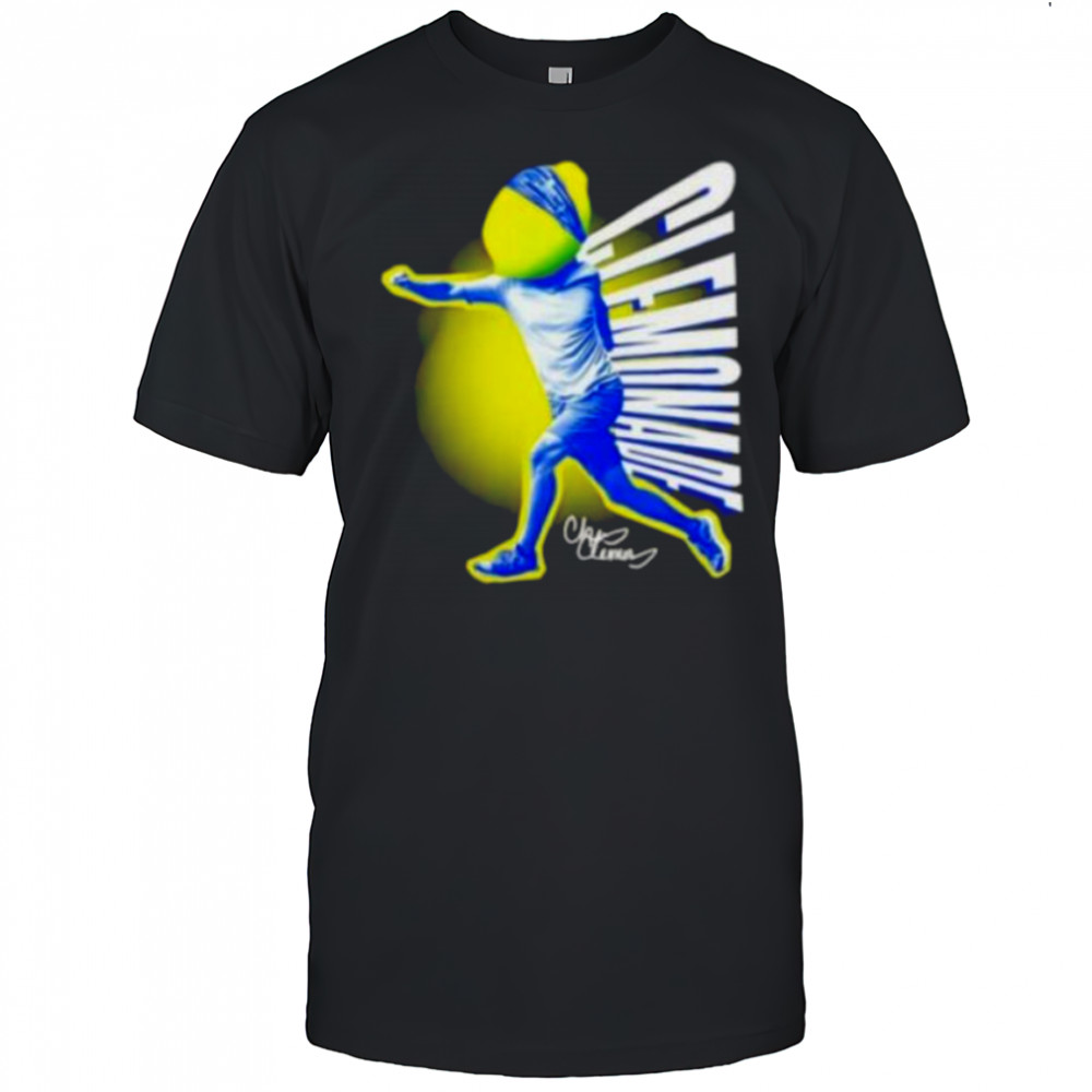 Chris Clemons Atlanta Hawks signature cartoon shirt