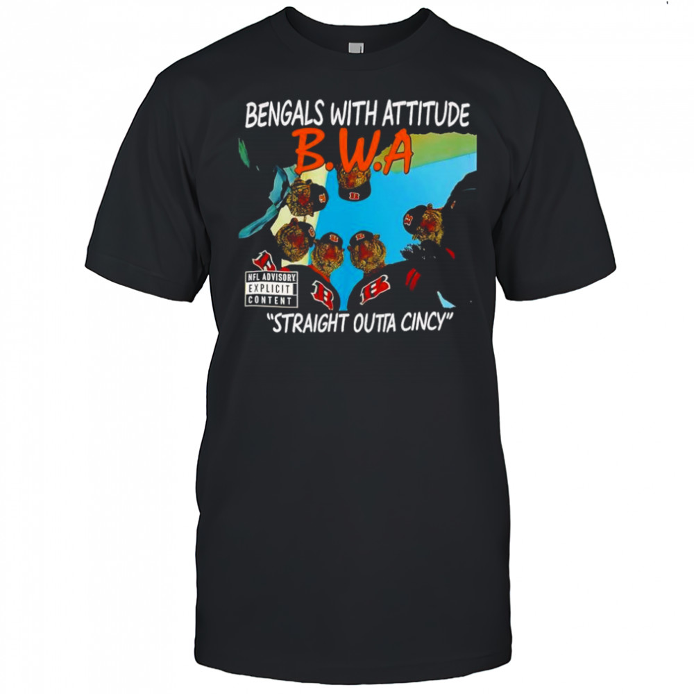 Cincinnati Bengals BWA Bengals with attitude shirt