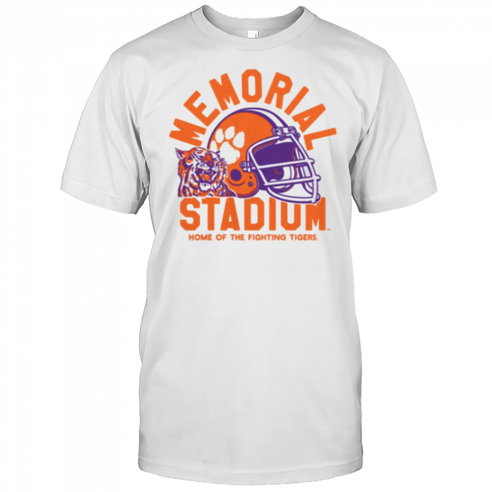 Clemson 55th Anniversary Tiger Paw Football Ringer Shirt
