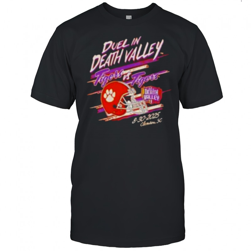 Clemson Tigers Duel In Death Valley Tigers vs Tigers shirt