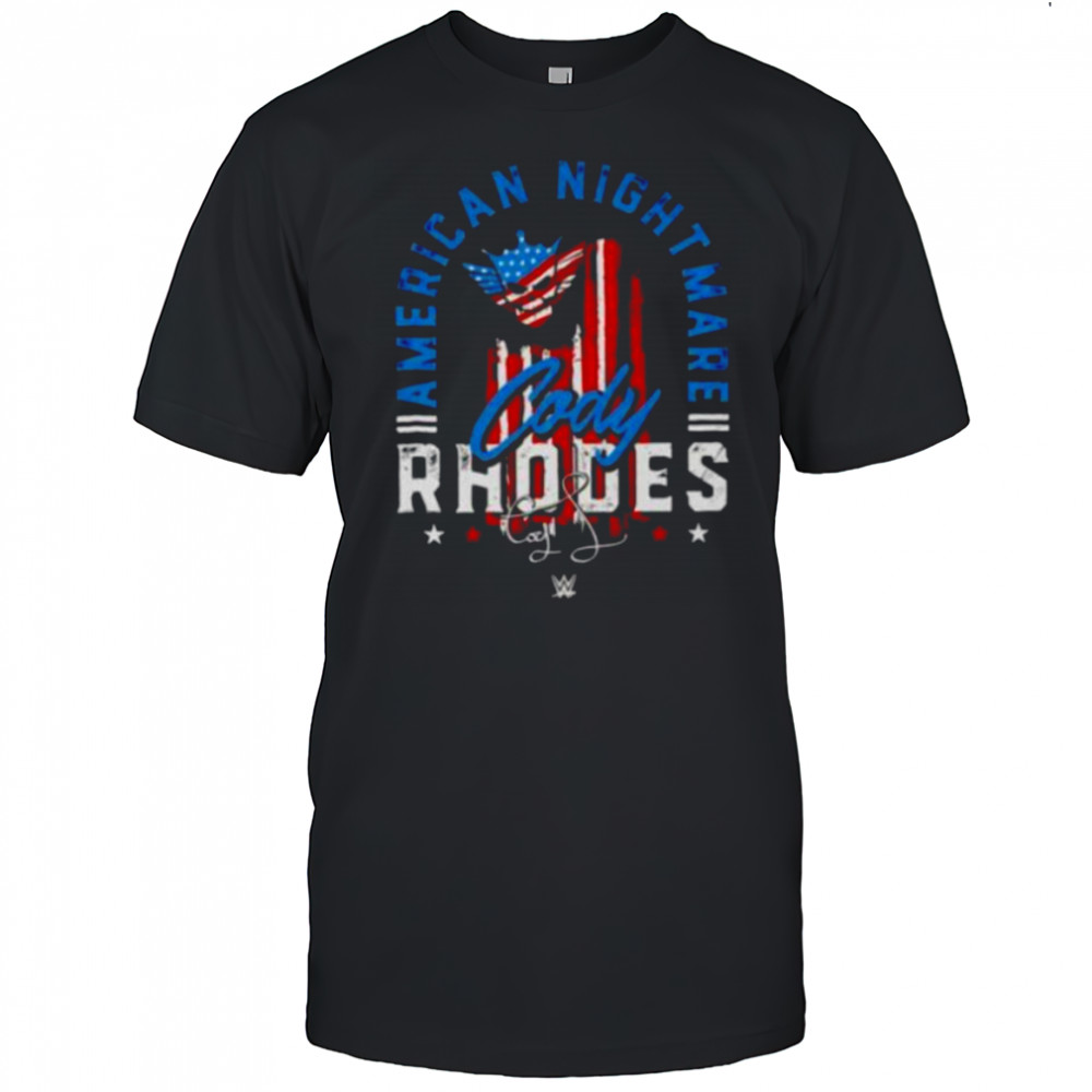 Cody Rhodes American nightmare signature shirt