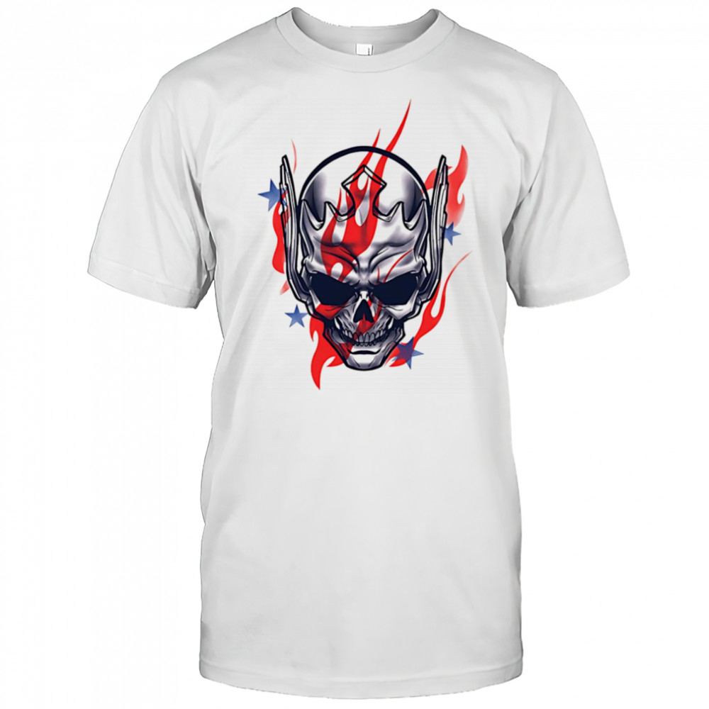 Cody Rhodes American nightmare skull stars shirt