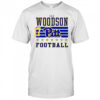 Cole Woodson Rally Men’s Ash Pitt Panthers NIL Striped Player shirt