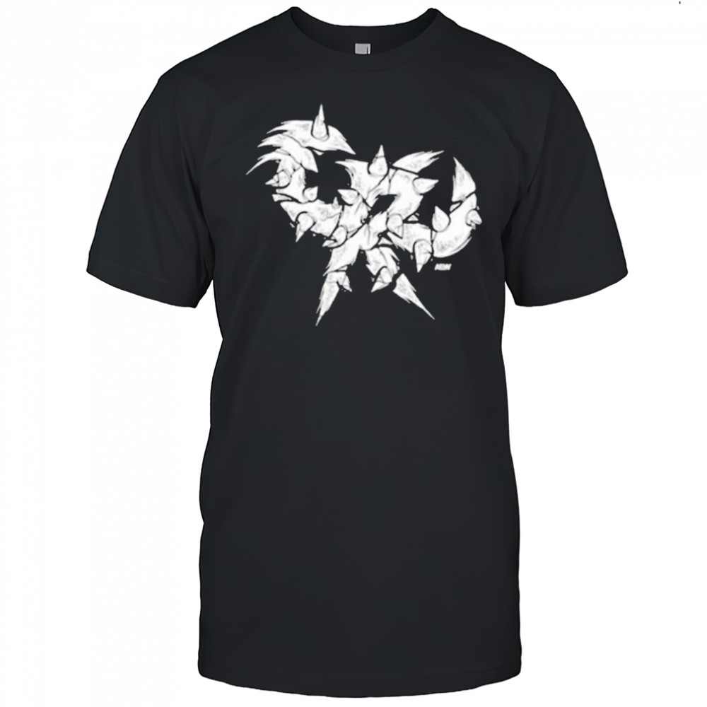 Crazy Ruthless Unhinged Logo T-shirt