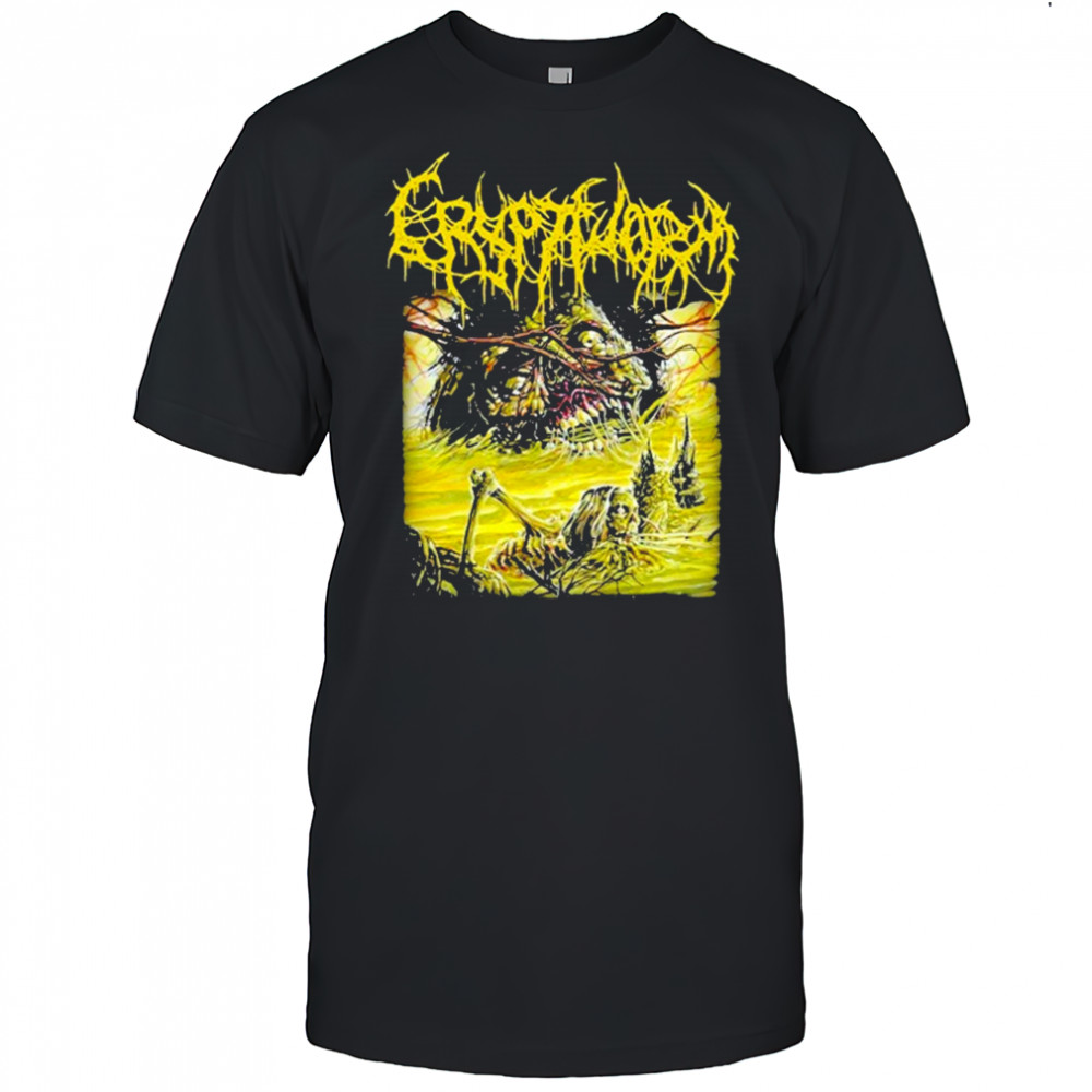 Cryptworm Spewing T-shirt