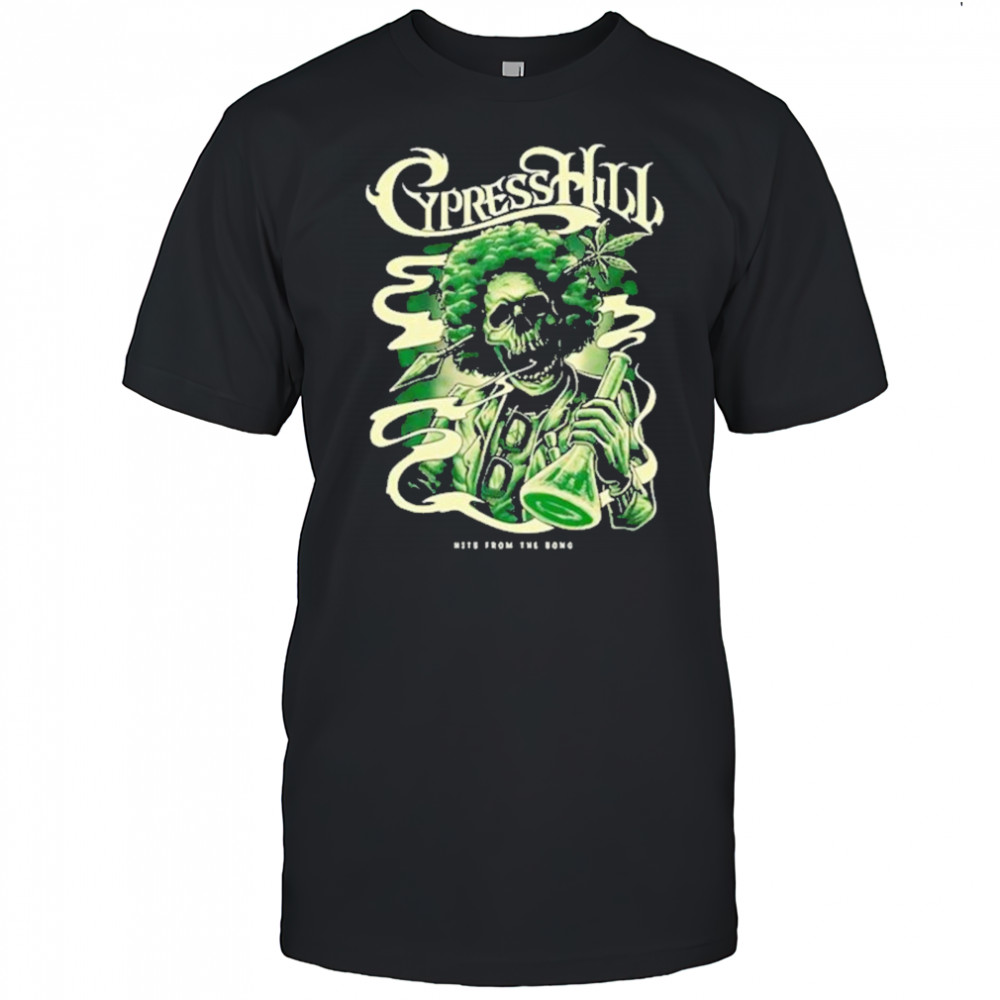Cypress Hill Skull Bong Black T-Shirt