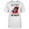 Dachshund I have the right to remain silent shirt