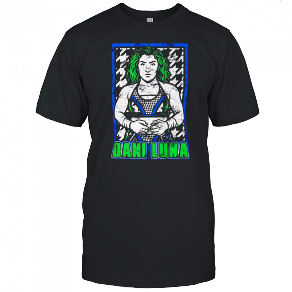 Dani Luna Dogstooth retro shirt