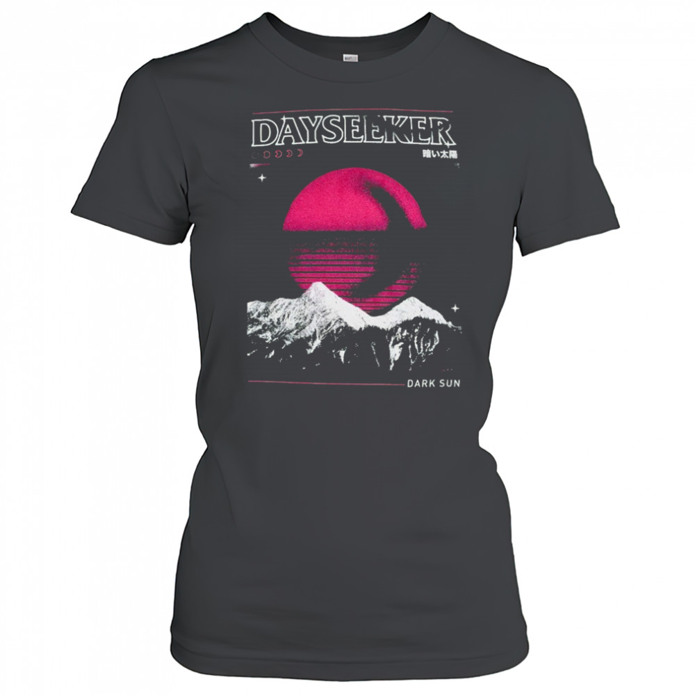 Dayseeker Dark Sun Moon Mountain T-shirt