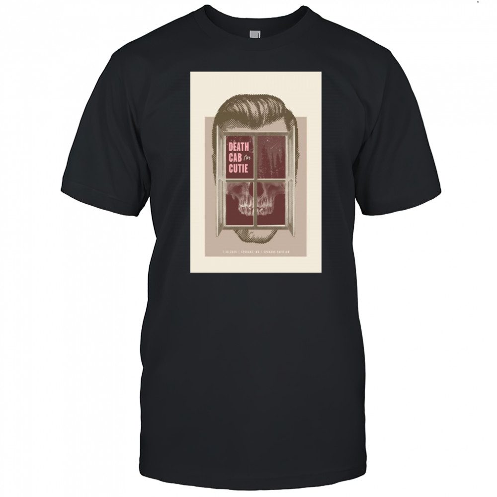 Death Cab for Cutie July 30 2025 at Spokane Pavilion Spokane WA Poster T-Shirt