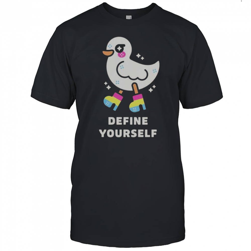 Define Yourself Pride Duck T-Shirt