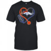 Denver Broncos Nurse Heartbeat Stethoscope T-shirt