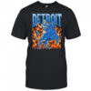 Detroit Football Lions Graphic Skeleton shirt