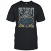 Detroit Football Skull Vintage Shirt