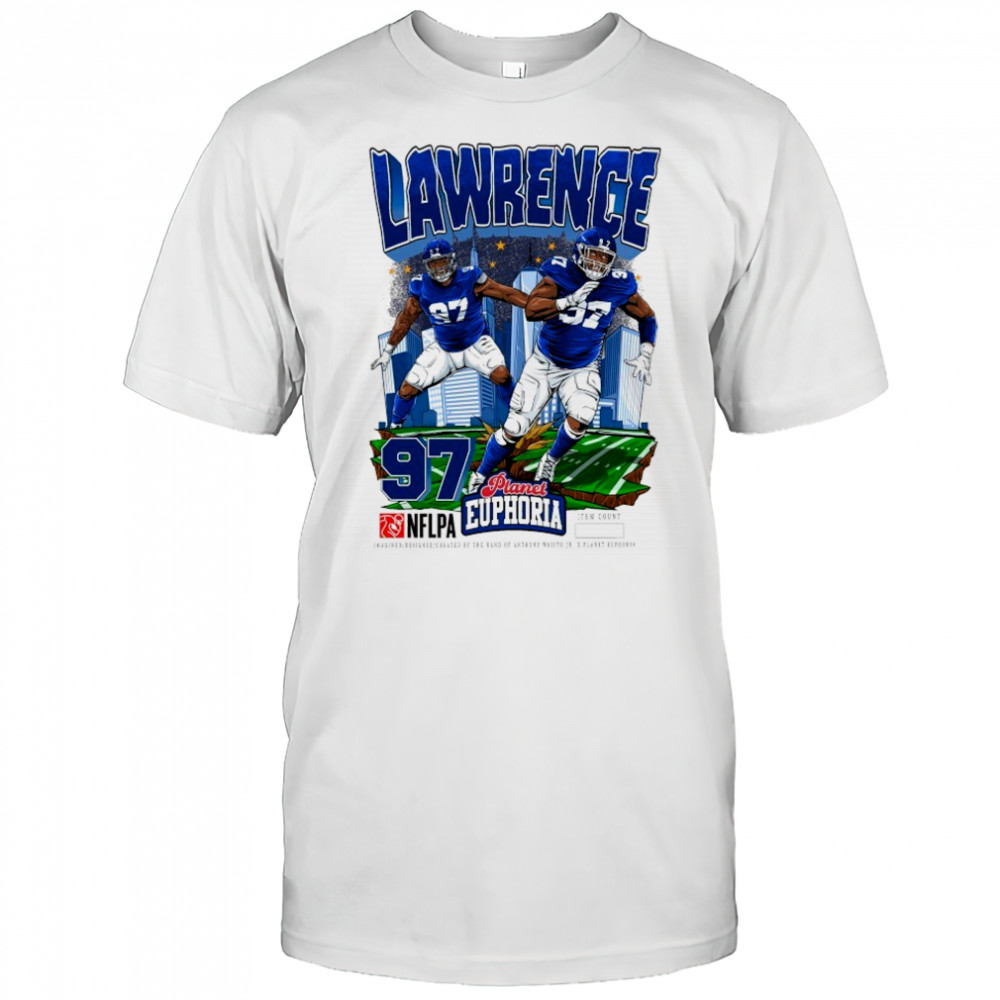 Dexter Lawrence NFLPA Planet Euphoria T-shirt