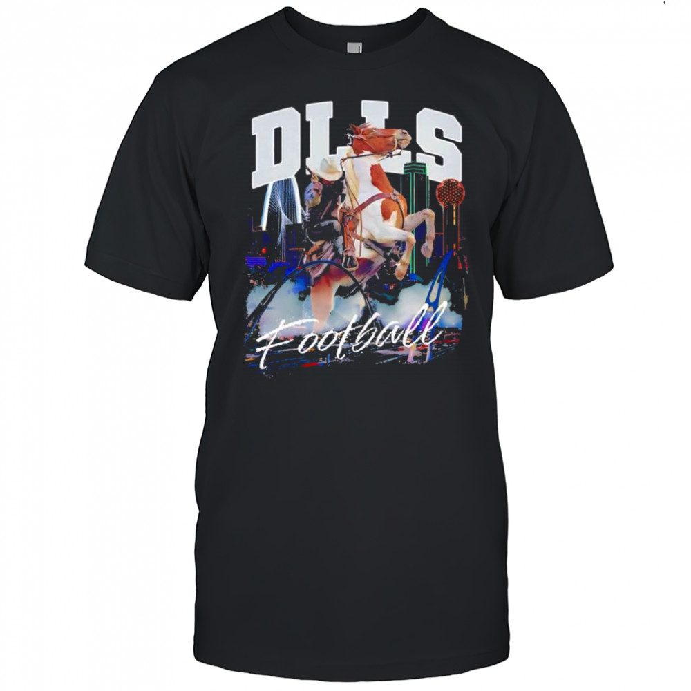 DLLS Football Dallas Cowboys Skyline City shirt