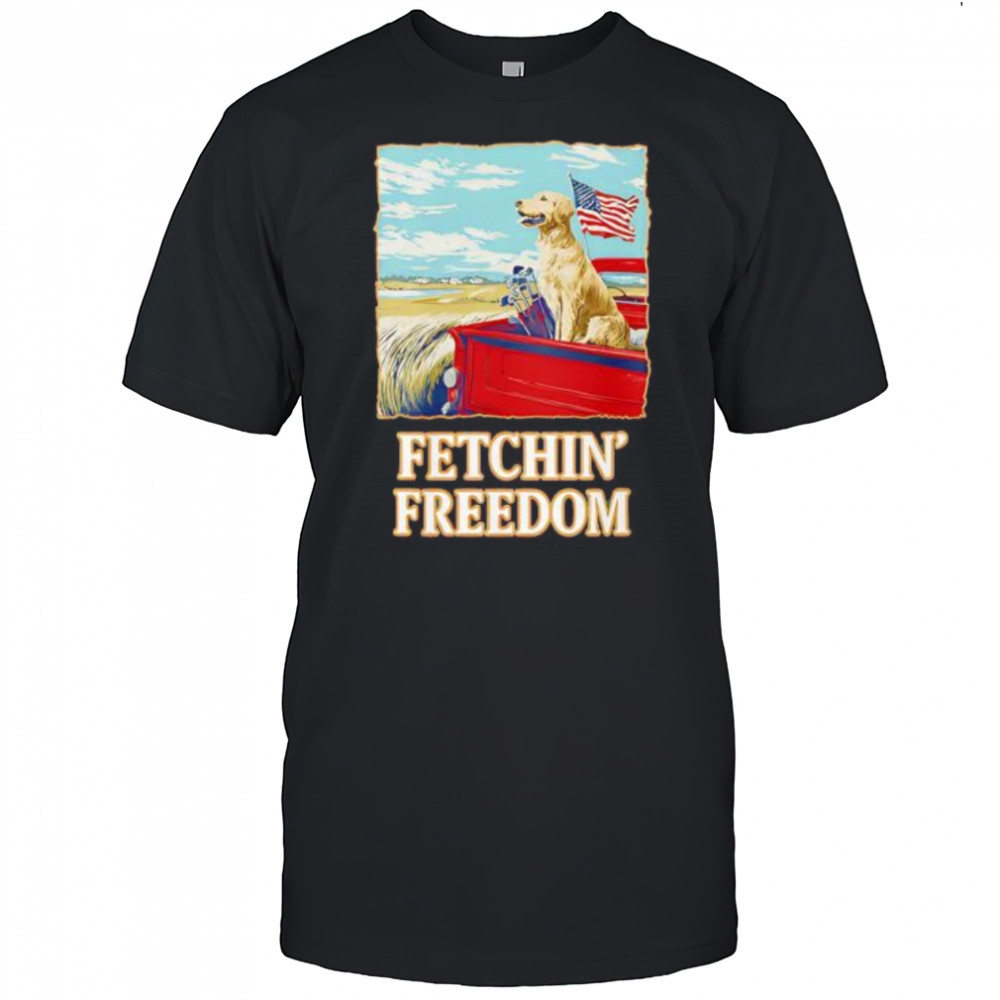 Dog American Fetchin’ Freedom shirt