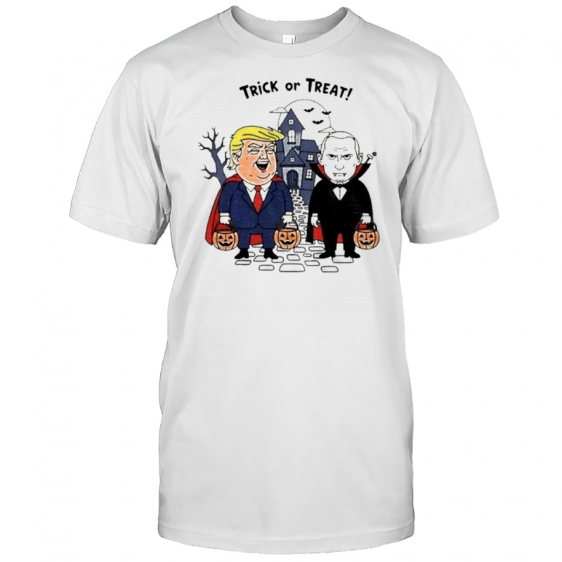 Donald Trump And Putin Trick Or Treat Halloween T-Shirt